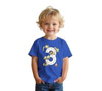 Escavatore per bambini 2-5 anni, maglietta per il compleanno, per il ragazzo, maglietta per il fratello, escavatore, maglietta in cotone, a maniche corte, per il compleanno