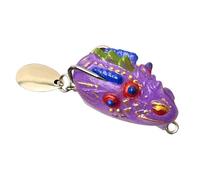 Esche a rana artificiali per la al bass - Realistica e Morbida per Superficie - Imitazione Rana per al Persico - per la all'aperto in acque dolci, salate, fiumi e laghi, per tori, angler e uomini