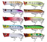 Esche ad alta resistenza affondamento lento caratteristiche silicone flessibile coda e doppio gancio colore brillante per i predatori pesce alto tasso di aggancio esche da pesca