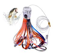 Esche alla traina per acqua salata, esche salate per trote e pesci | Attrezzatura con esche morbide per appassionati, papà dor kayak surf pesce gatto acqua salata notte persiana trota