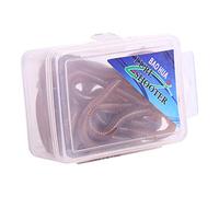 Esche Artificiali Gomma Verme, 17-18 Pz 10 Cm Esca da Pesca Bionica Morbida, PVC Esca Artificiale, Lombrichi Finti Pesca, Lombrico Lombrichi Vivi