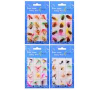 Esche Artificiali Per A Mosca - 48 Pezzi Di Per La - Escche Realistiche Per Trote - per la in Acque Dolci Laghi Fiumi Stagni e per tori Regali Uomini e Padre