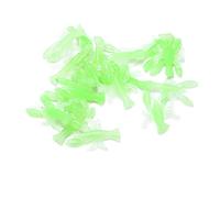 Esche artificiali per la pesca a forma di gamberetti, luminose, morbide, resistenti e realistiche, in silicone. (Colore luminoso)