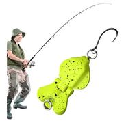 Esche Artificiali Piccole per Pesca al Persico - Esche Artificiali per Acqua - Compatte A 2 Sezioni Per Acque Dolci Con Attrattivo Per Pesci