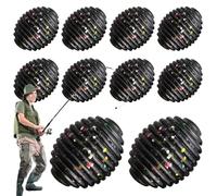 Esche Artistiche Realistiche per Persico, Accessori Realistici Con 10 Pezzi Esca Portatile Per Stagno Per Uomini E Padri Per Persico Trota Pesce Gatto E Offshore