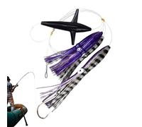 Esche Calamari - Esca luminosa in acque profonde - Esche da traino realistiche per trote salmone persico pesce gatto luccioperca mare fiume lago palude avventura