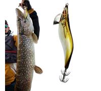 Esche calamari fosforescenti, piccola esca calamaro, realistica, brillante | Esche da traino realistiche per fiumi, mari, laghi, mare, acqua dolce, stagni, ruscelli, corsi d'acqua, estuari, pesca
