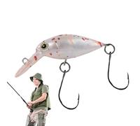 Esche Crank Per La Del Black Bass | Esca Nuotatore Rigida Ami | Crankbait Minnow, Swimbait Galleggiante per Marigana Trota Dorata Luccio Crapet-Arlecchino Salmone Maskinongé in Acqua e Ea