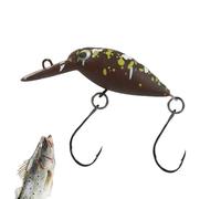 Esche Crank per la del nero basso, esche realistiche con ami integrati, esche da nuoto artificiali galleggianti tipo Minnow Crankbait per laghi fiumi e stagni