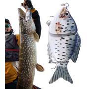 Esche da a giunti | Attrezzatura da con ami - Esca morbida a articolazioni multiple - per uso esterno, acqua, acqua salata, lago, fiume, stagno, fiume, fiume, stagno, fiume, notte,