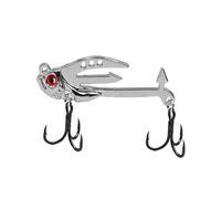 Esche da alla spigola realistiche esche da per spigolo | Esche realistiche 2 in 1 per la - Con 2 ami lancio lungo piccole trote d'acqua nei fiumi e nel mare, gancio d