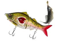 Esche da congiunte, esche da Swimbait | Esche da realistiche che vivono come pesci artificiali con gancio affilato, affondamento lento per in acqua