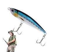 Esche da - Esca artificiale che scorre per trota,Esche portatili con amo per lago fiume torrente palude acqua salata