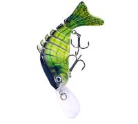 Esche da, esca da | SwimBait di immersioni profonde,Long Tongue Board, esche artificiali multi-giunti per bass Trout Walleye Catfish Pikes