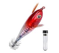 Esche da - Esche a lento affondamento per con lenza - realistiche da | adatto per l'acqua, acqua salata e in lago, in fiume, lancio, traina, bass e trota, pesce gatto.
