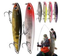 Esche da in acqua salata, esche da in acqua salata, esche da per spigoli 6X, cose da, colorate per acqua per gli uomini per una vasta gamma di acque