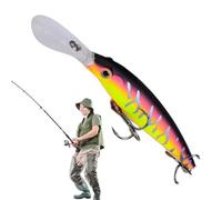 Esche da in acqua salata, esche da per esche d'acqua salata, 12,5 cm per spigola | cose da multiuso, esche da per una vasta gamma di acque