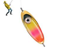 Esche da leggere e profonde, design impermeabile a forma di occhio | Attraente indicatore di direzione per pesci marini, banchine e acqua salata, accessorio per di fiume, durevole