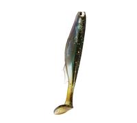 Esche da nuoto a coda di pagaia 10,1 cm 10,2 g esche artificiali a coda di T esche da nuoto per acqua salata esche da pesca morbide esche professionali per pesca alla trota esca morbida