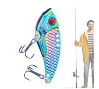 Esche da per basso, esca per per basso - Roba da colorata - Esche per spigole, esche artificiali per il nuoto, attrezzature e attrezzature realistiche con occhi 3D per trote d'acqua salata e spigole