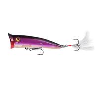 Esche Da Pesca 1 esca da pesca in superficie 7,5 cm e 10, g, artificiale in plastica dura con amo a piuma, attrezzatura for la al black bass(D)