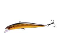 Esche Da Pesca 1 pz. 10 cm 8 g esche da pesca rigide artificiali swimbait esca artificiale in plastica occhi 3D attrezzatura(J)