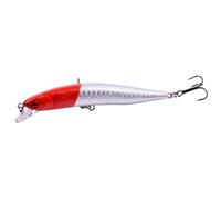 Esche Da Pesca 1 pz. 10 cm 8 g esche da pesca rigide artificiali swimbait esca artificiale in plastica occhi 3D attrezzatura(G)