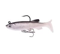 Esche Da Pesca 1 pz. Ami da jigging, Wobblers, esche morbide, 7,5 cm, 12 g, coda a T, artificiali in gomma, for la pesca al luccio, spigola, carpa(B)
