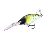 Esche Da Pesca 1 pz. Esche da pesca a manovella, 110 mm, 18 g, esca artificiale dura Wobbler for acque profonde, for la al black bass(A)