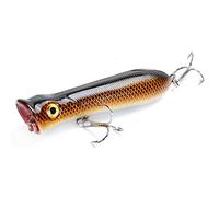 Esche Da Pesca 1 pz. Esche da pesca con occhi 3D, 8 cm, 11,4 g, esche artificiali in plastica dura, for la alla carpa(H)
