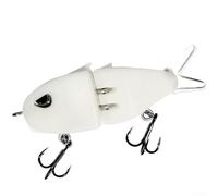 Esche da pesca 3D avanzate, crankbaits dure da 6 cm per spigole e trote, progettate per strategie di pesca efficaci (bianco)