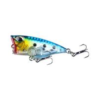 Esche Da Pesca 4cm 3.3g Mini Crankbaits Esche da pesca Wobblers artificiali for traina Luccio Occhi 3D Pesce Topwater Swimbait(PO033-C)