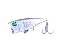 Esche Da Pesca 4cm 3.3g Mini Crankbaits Esche da pesca Wobblers artificiali for traina Luccio Occhi 3D Pesce Topwater Swimbait(PO033-5)