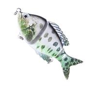 Esche Da Pesca A Articolazioni - Esche Crank Realistiche con Ami,Esche Da Pesca A Articolazioni Multiple | per l'Esterno in Serbatoio Fiume Stagno sulla riva in Acqua Dolce e