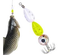 Esche Da Pesca A LED - Materiale PC, Esca Illuminata A LED Per La Pesca Not | Luce Attrattiva Per Pesci, Esca Per Acqua Salata A Profonda Con Gancio | Cucchiai Da Pesca LED Deep Drop | Per Bass Ha