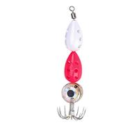 Esche Da Pesca A LED - Materiale PC, Esca Illuminata A LED Per La Pesca Not | Luce Attrattiva Per Pesci, Esca Per Acqua Salata A Profonda Con Gancio | Cucchiai Da Pesca LED Deep Drop | Per Bass Ha