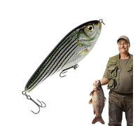 Esche da pesca con ami - Esche artificiali realistiche | Esche da pesca colorate per fiumi, torrenti, laghi e stagni - Ottimi accessori da pesca facili da usare per tutti i tipi di acqua