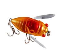 Esche da pesca della cicala in - Occhi olografici Pesca esche dure | Esche per spigola con palla integrata, Set di esche da pesca realistiche, esche con solette girevoli pa