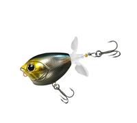 Esche da Pesca, Esca Artificiali con Coda Rotante e Amo Rinforzato, Esca Galleggiante per Spigole, Pesci Gatto, Lucci, Pesci in Acqua Dolce e Salata