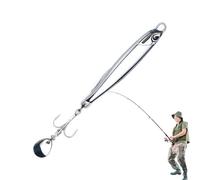 Esche da pesca Esche,Loro da pesca in acqua salata,Esche da pesca in zinco Esche da pesca in acqua dolce | Esca che scorre giapponese, accessori da pesca a vibrazione luminosa per laghi e fiume