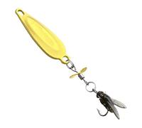 Esche da pesca - Gancio da mosca con paillettes metalliche - Attrezzatura da pesca per trota Pesce Appassionati Principianti Fiume Mare
