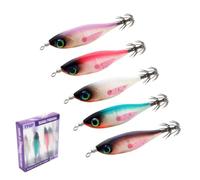Esche Da Pesca In Acqua Salata Fosforescente Realistico Artificiale | Esche Da Pesca D'Altura Totaniere Per Pescatori Uomini Papà Marito Outdoor Mare Profondo Surf Barca Kayak