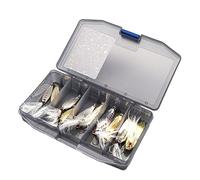 Esche da Pesca in Metallo Design Elegante e Lancio Più Lontano con 2810pz Trota