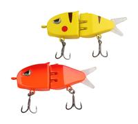 Esche da Pesca Meccaniche 3PCS Set Esche Migliore Postura Nuoto per Pesca Basso