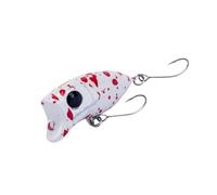 Esche Da Pesca Micro Hard Bait Topwater Fishing Lures 2.4g 35mm Floating Popper Single Hook for Bass Pike(M08)