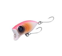 Esche Da Pesca Micro Hard Bait Topwater Fishing Lures 2.4g 35mm Floating Popper Single Hook for Bass Pike(M13)