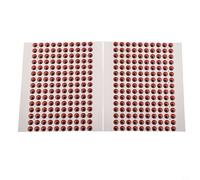 Esche da pesca modellate in 3D, a forma di serpente, per la costruzione di mosche e fai da te, in plastica, con supporto, confezione da 300 pezzi, dimensioni assortite, 3 mm, 4 mm, 5 mm, 6 mm, oro