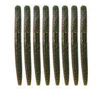 Esche da pesca morbide 8 pezzi Esche artificiali realistiche con 3 colori Design ad alta simulazione per pesca in acqua dolce in acqua salata Materiale in PVC 10 cm 6,5 g (#2)