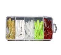 Esche da pesca morbide realistiche stili assortiti movimenti naturali per casting pesca a traina tecniche di fondo acque dolci esche per acqua salata