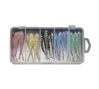 Esche da pesca morbide realistiche stili assortiti movimenti naturali per casting pesca a traina tecniche di fondo acque dolci esche per acqua salata